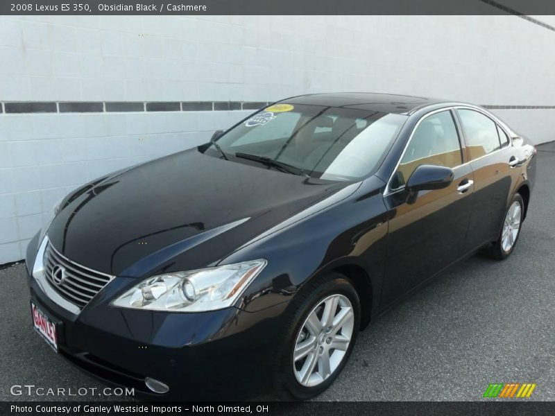 Obsidian Black / Cashmere 2008 Lexus ES 350
