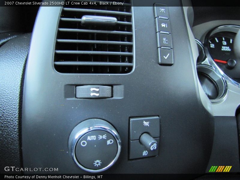Black / Ebony 2007 Chevrolet Silverado 2500HD LT Crew Cab 4x4