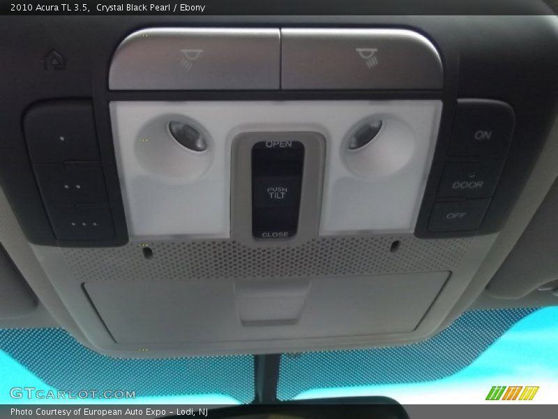 Crystal Black Pearl / Ebony 2010 Acura TL 3.5