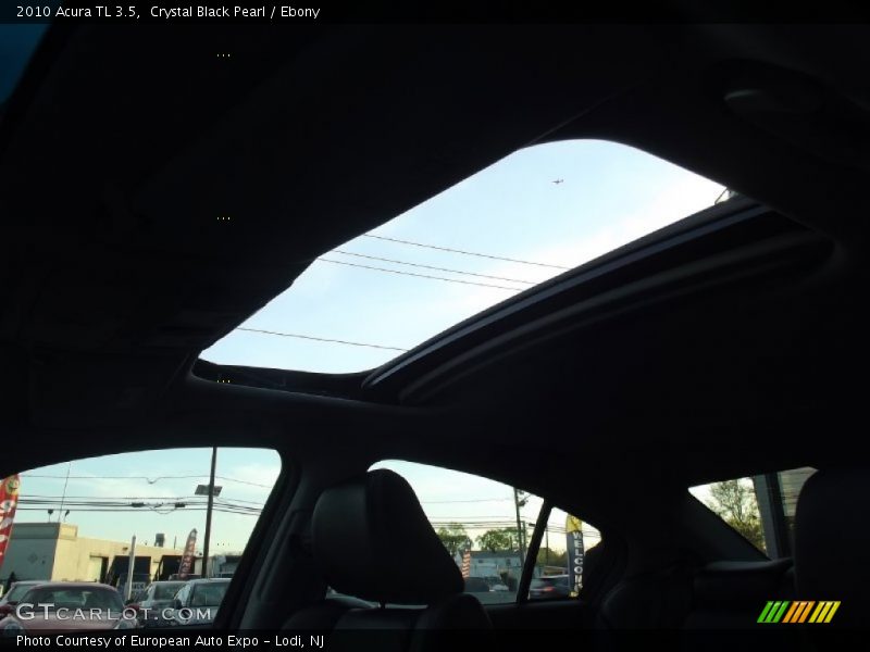Crystal Black Pearl / Ebony 2010 Acura TL 3.5
