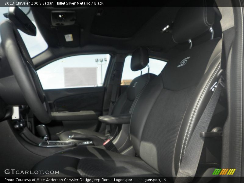 Billet Silver Metallic / Black 2013 Chrysler 200 S Sedan