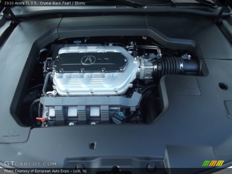 Crystal Black Pearl / Ebony 2010 Acura TL 3.5