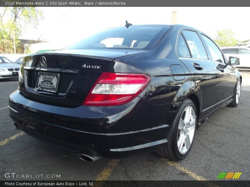 Black / Almond/Mocha 2010 Mercedes-Benz C 300 Sport 4Matic