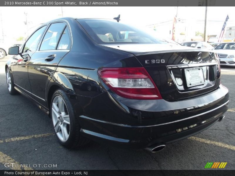 Black / Almond/Mocha 2010 Mercedes-Benz C 300 Sport 4Matic