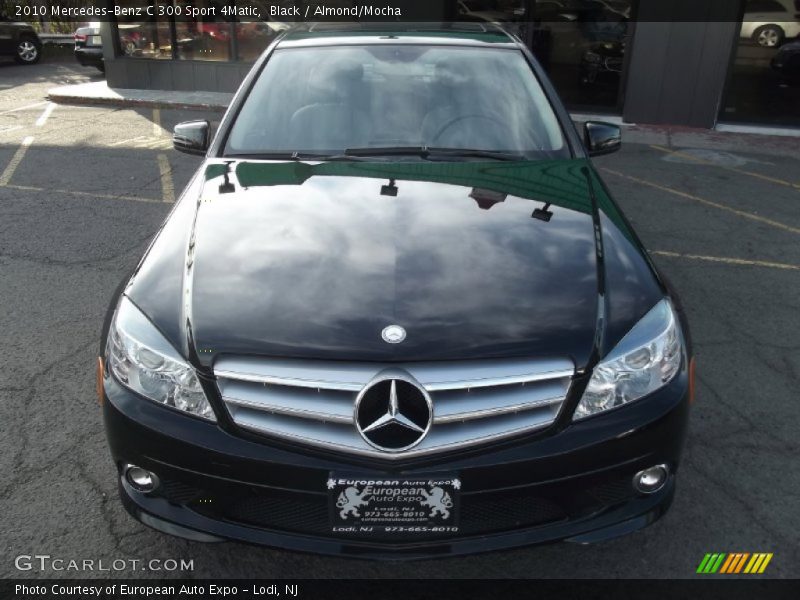 Black / Almond/Mocha 2010 Mercedes-Benz C 300 Sport 4Matic