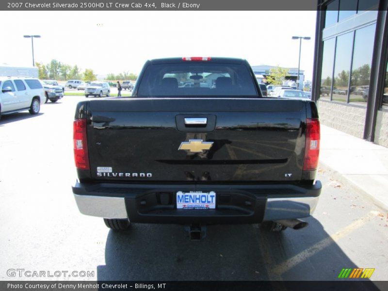 Black / Ebony 2007 Chevrolet Silverado 2500HD LT Crew Cab 4x4