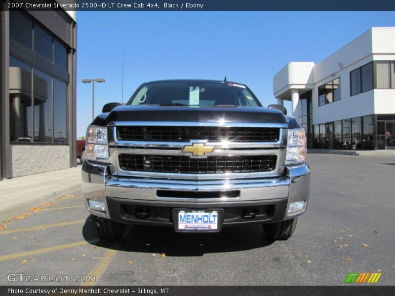 Black / Ebony 2007 Chevrolet Silverado 2500HD LT Crew Cab 4x4