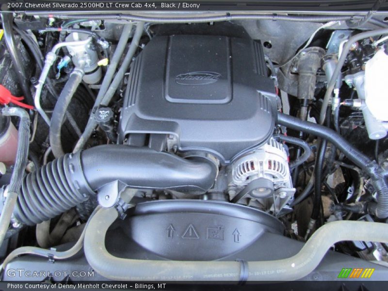 Black / Ebony 2007 Chevrolet Silverado 2500HD LT Crew Cab 4x4