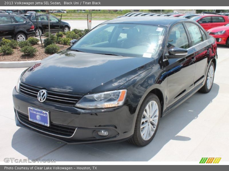 Black Uni / Titan Black 2013 Volkswagen Jetta SEL Sedan