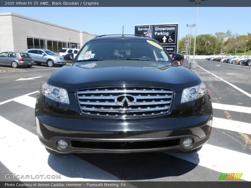 Black Obsidian / Graphite 2005 Infiniti FX 35 AWD