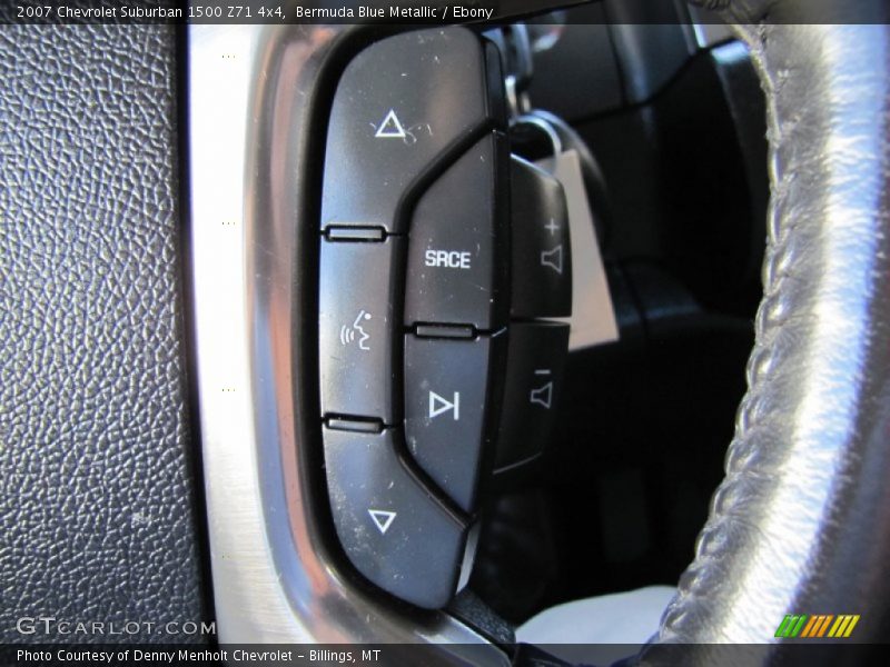 Bermuda Blue Metallic / Ebony 2007 Chevrolet Suburban 1500 Z71 4x4