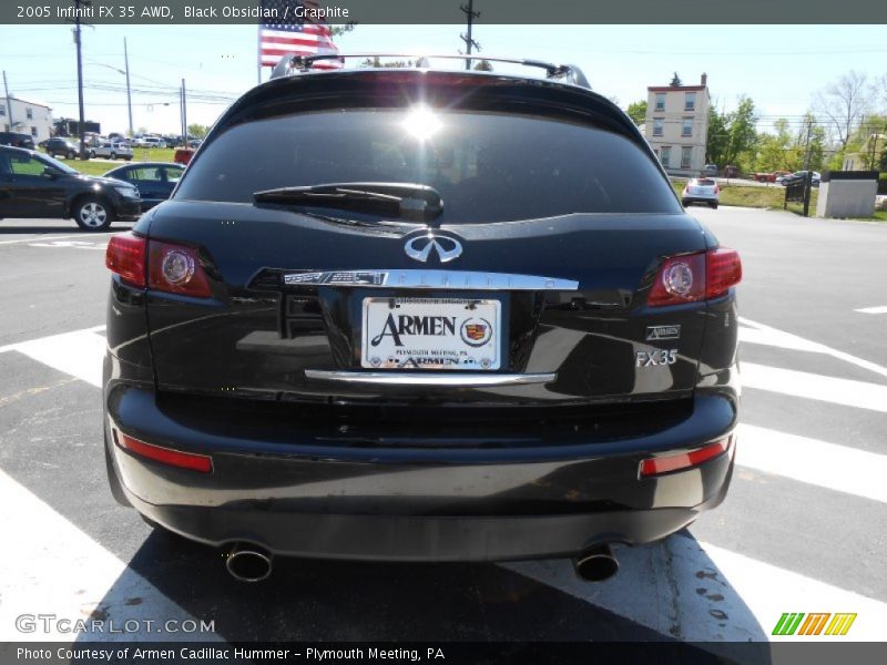 Black Obsidian / Graphite 2005 Infiniti FX 35 AWD