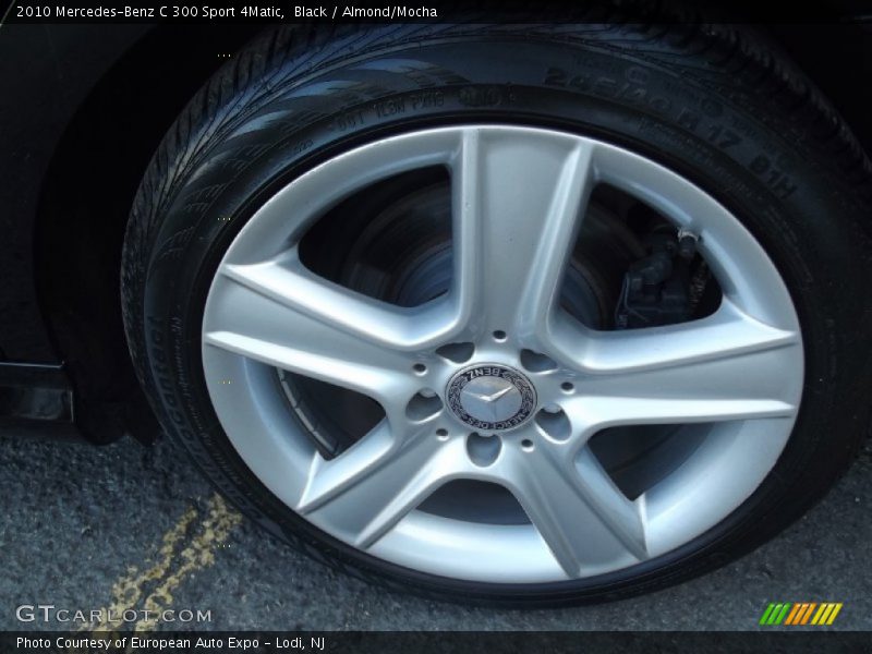 Black / Almond/Mocha 2010 Mercedes-Benz C 300 Sport 4Matic
