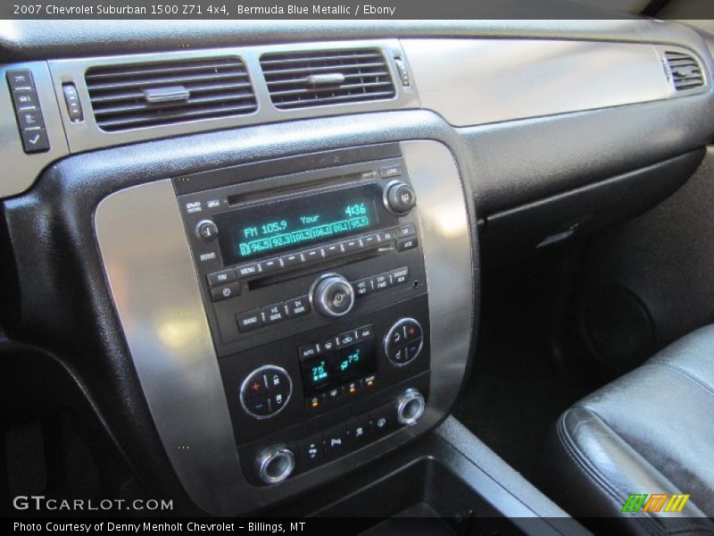 Bermuda Blue Metallic / Ebony 2007 Chevrolet Suburban 1500 Z71 4x4