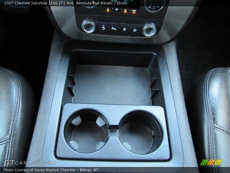 Bermuda Blue Metallic / Ebony 2007 Chevrolet Suburban 1500 Z71 4x4
