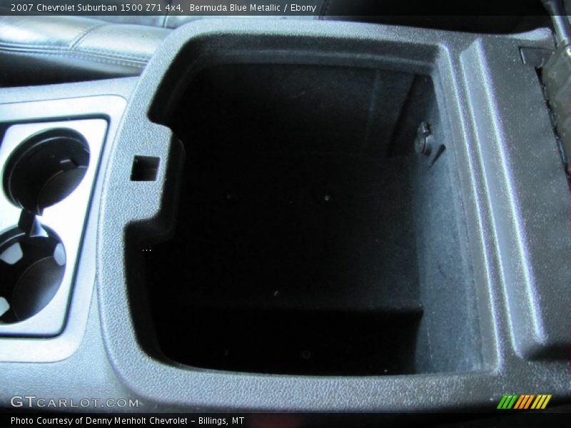 Bermuda Blue Metallic / Ebony 2007 Chevrolet Suburban 1500 Z71 4x4