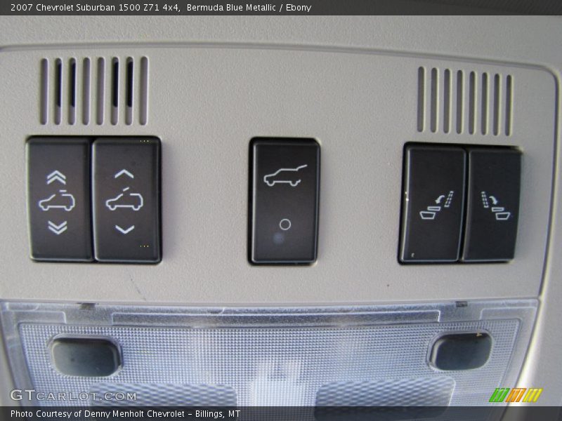 Bermuda Blue Metallic / Ebony 2007 Chevrolet Suburban 1500 Z71 4x4