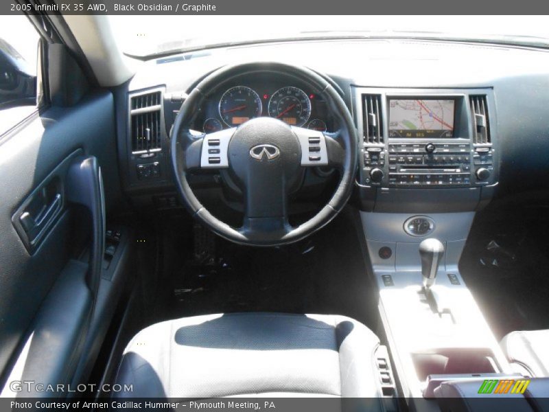 Black Obsidian / Graphite 2005 Infiniti FX 35 AWD