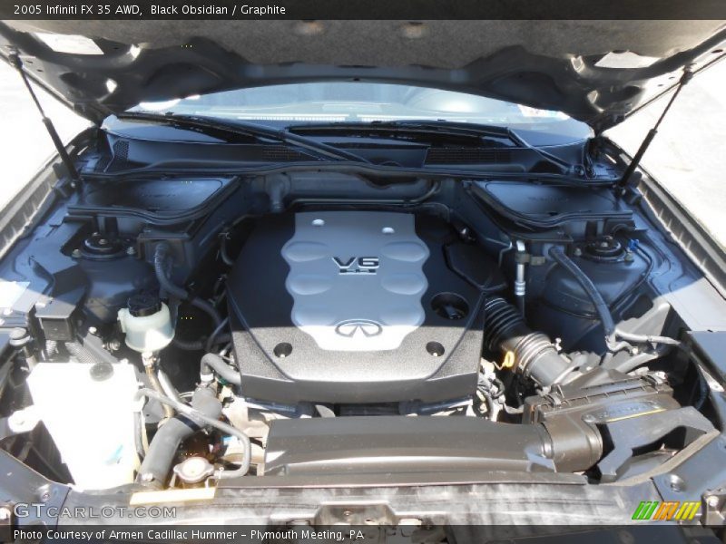 Black Obsidian / Graphite 2005 Infiniti FX 35 AWD