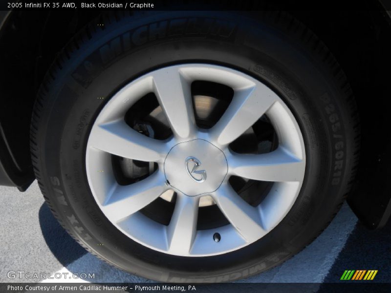 Black Obsidian / Graphite 2005 Infiniti FX 35 AWD