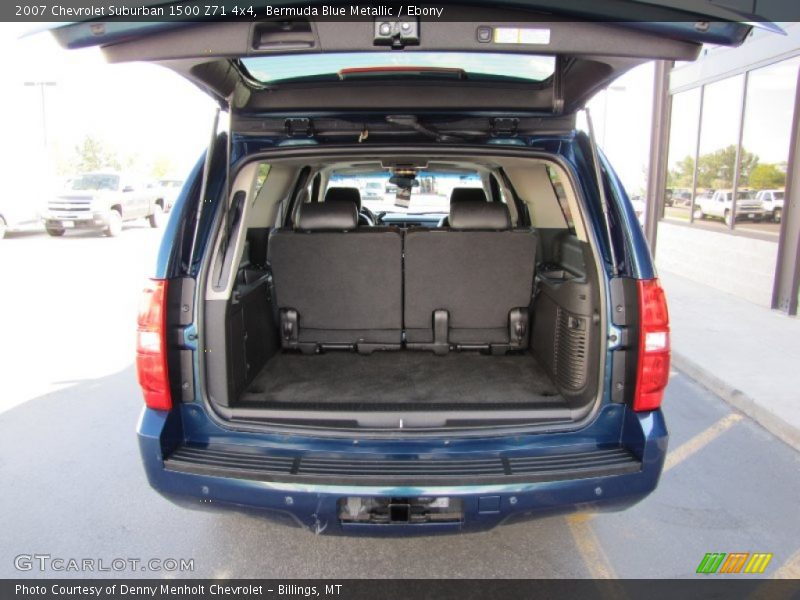 Bermuda Blue Metallic / Ebony 2007 Chevrolet Suburban 1500 Z71 4x4