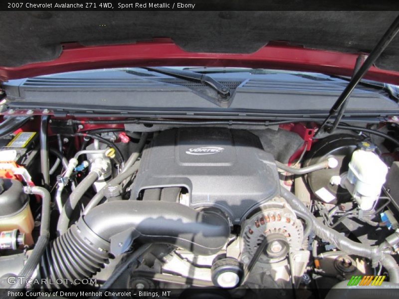 Sport Red Metallic / Ebony 2007 Chevrolet Avalanche Z71 4WD