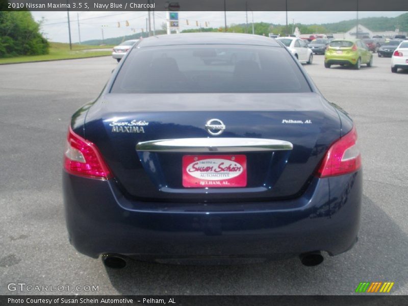 Navy Blue / Charcoal 2010 Nissan Maxima 3.5 S