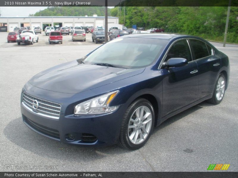Navy Blue / Charcoal 2010 Nissan Maxima 3.5 S