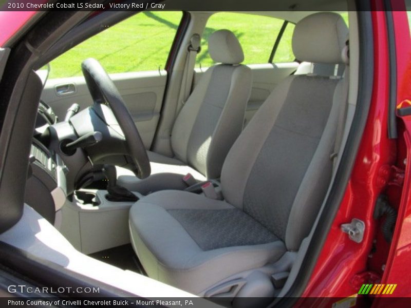 Victory Red / Gray 2010 Chevrolet Cobalt LS Sedan