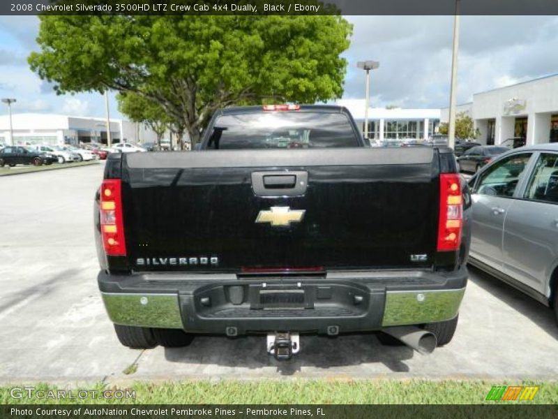  2008 Silverado 3500HD LTZ Crew Cab 4x4 Dually Black