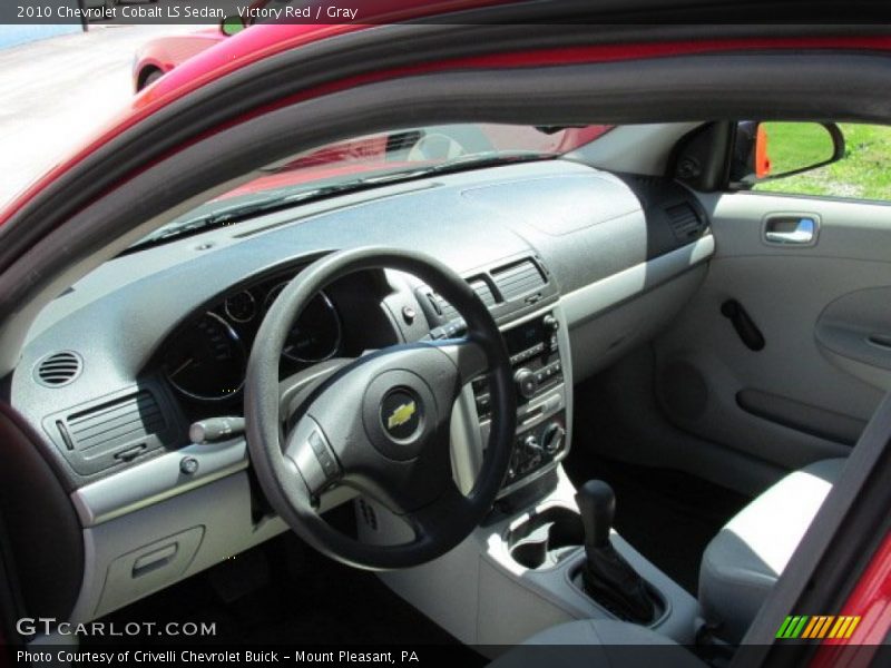 Victory Red / Gray 2010 Chevrolet Cobalt LS Sedan