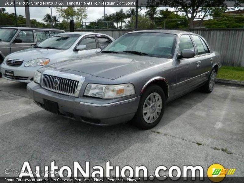 Tungsten Metallic / Medium Light Stone 2006 Mercury Grand Marquis GS