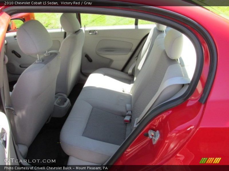 Victory Red / Gray 2010 Chevrolet Cobalt LS Sedan