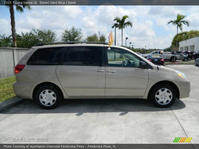 Desert Sand Mica / Stone 2005 Toyota Sienna LE