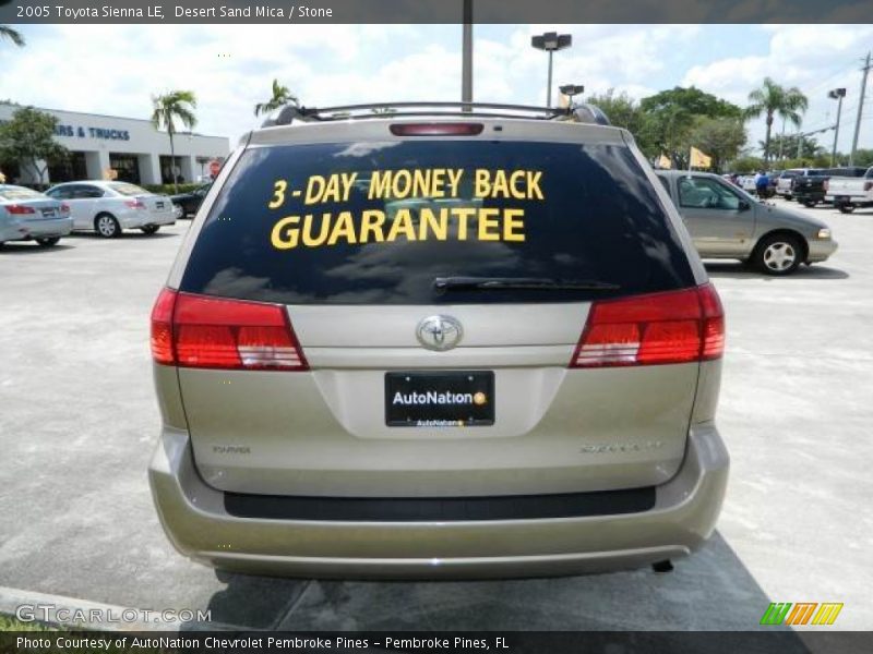 Desert Sand Mica / Stone 2005 Toyota Sienna LE