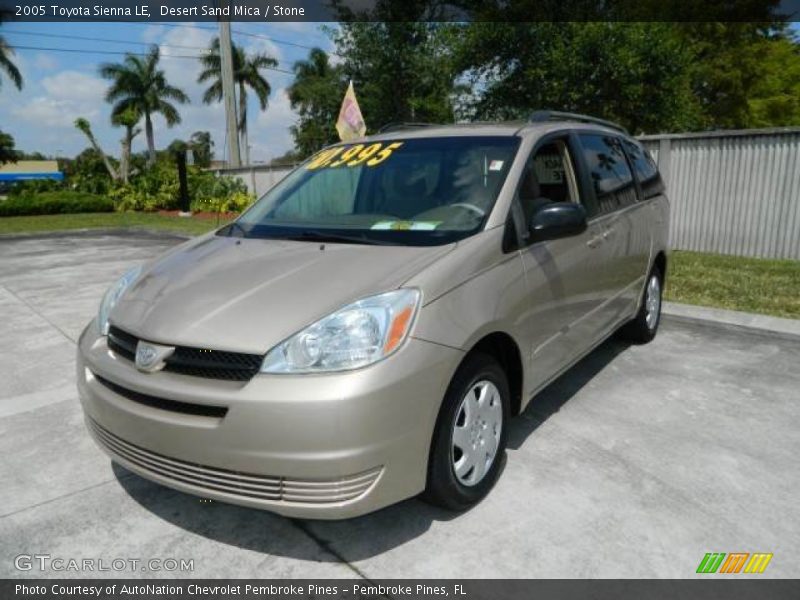 Desert Sand Mica / Stone 2005 Toyota Sienna LE
