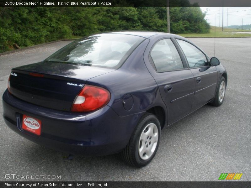 Patriot Blue Pearlcoat / Agate 2000 Dodge Neon Highline