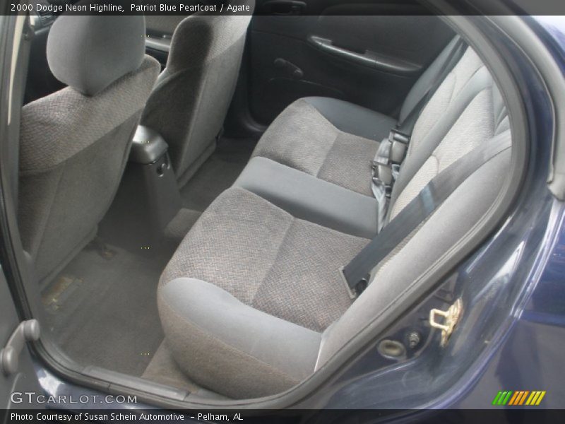 Rear Seat of 2000 Neon Highline