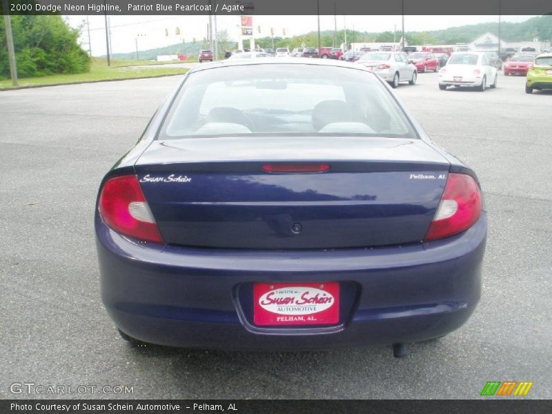 Patriot Blue Pearlcoat / Agate 2000 Dodge Neon Highline