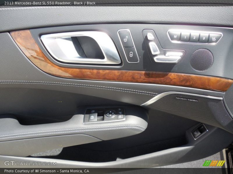 Black / Black 2013 Mercedes-Benz SL 550 Roadster