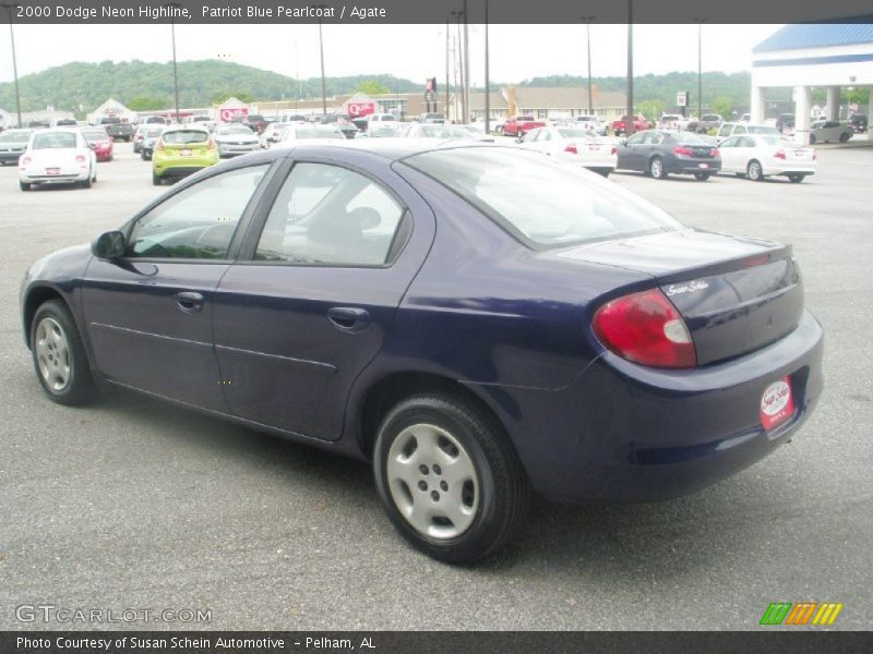Patriot Blue Pearlcoat / Agate 2000 Dodge Neon Highline