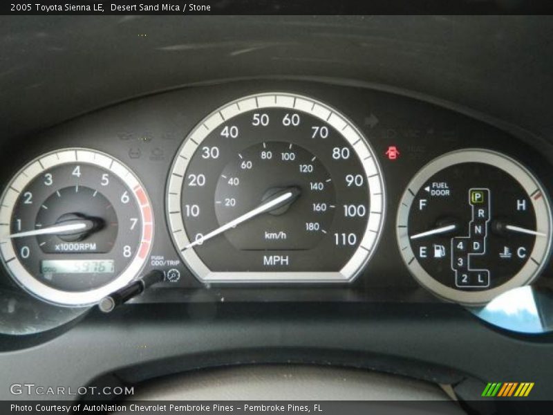 Desert Sand Mica / Stone 2005 Toyota Sienna LE