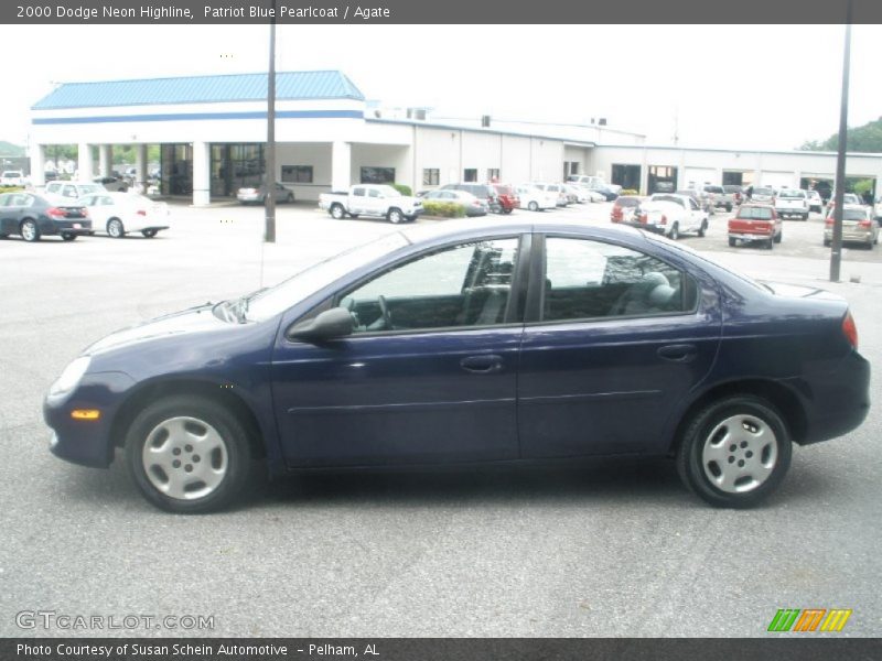 Patriot Blue Pearlcoat / Agate 2000 Dodge Neon Highline