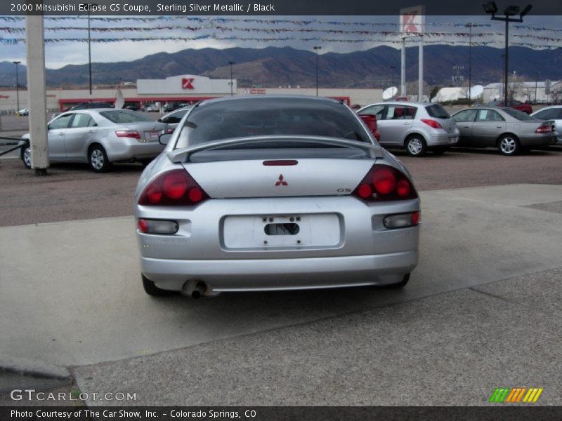 Sterling Silver Metallic / Black 2000 Mitsubishi Eclipse GS Coupe