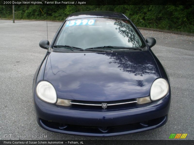 Patriot Blue Pearlcoat / Agate 2000 Dodge Neon Highline