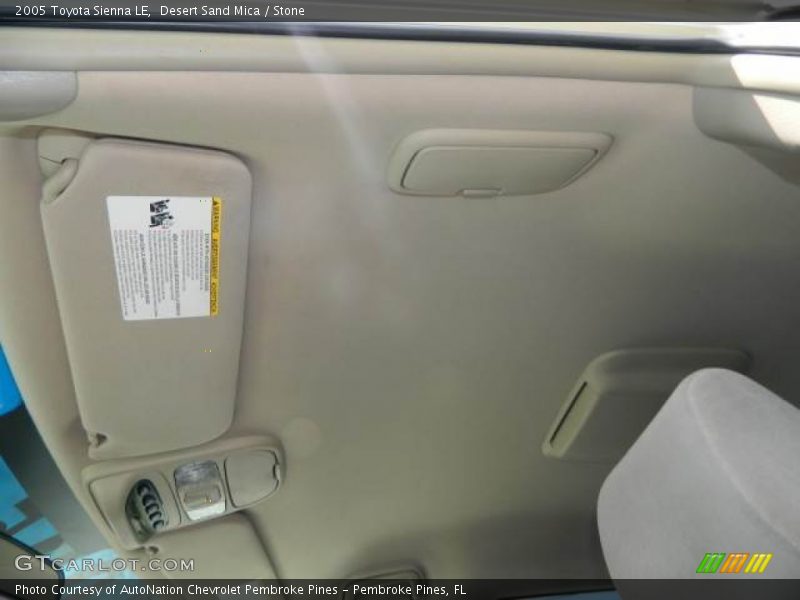 Desert Sand Mica / Stone 2005 Toyota Sienna LE
