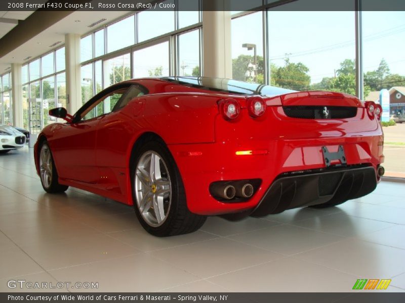Rosso Corsa (Red) / Cuoio 2008 Ferrari F430 Coupe F1