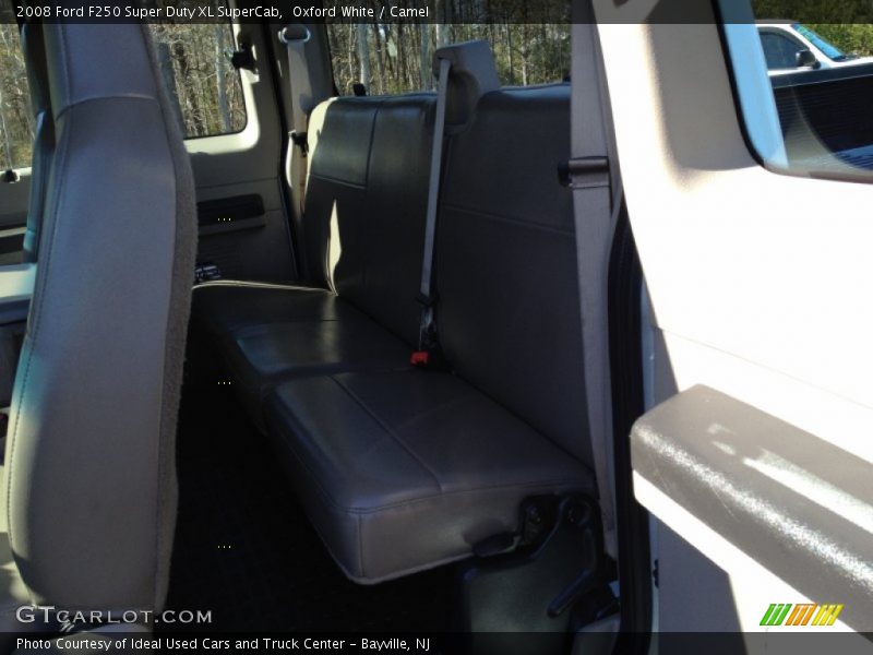Oxford White / Camel 2008 Ford F250 Super Duty XL SuperCab