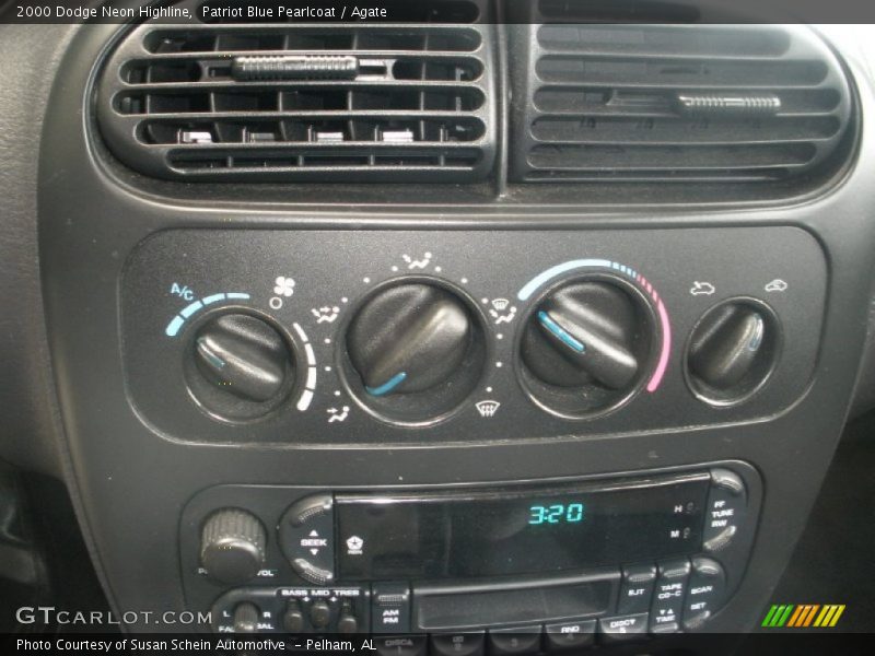 Controls of 2000 Neon Highline