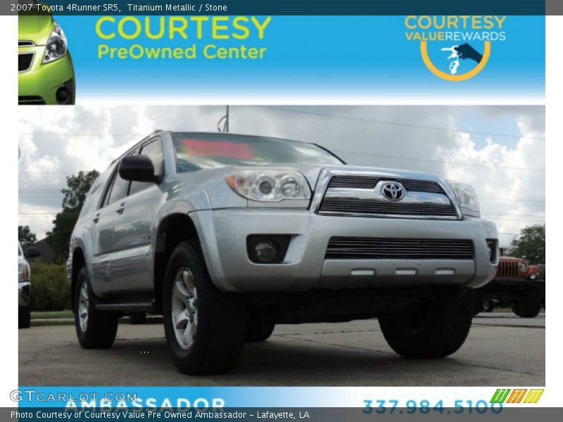 Titanium Metallic / Stone 2007 Toyota 4Runner SR5